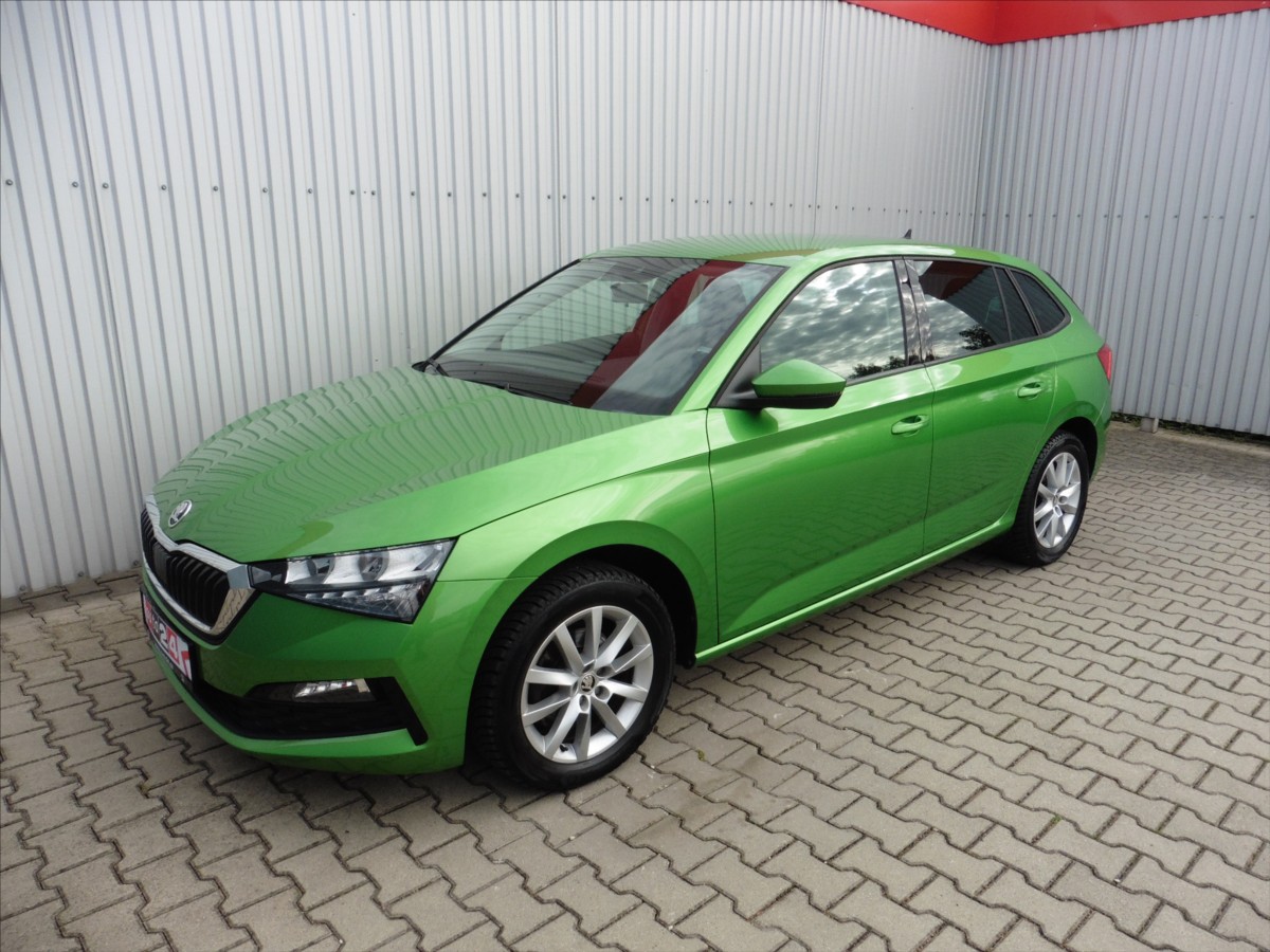 Škoda Scala 1,5 TSi 110kW, Led, Park, Temp.