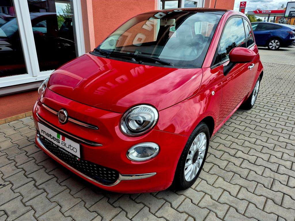 Fiat 500 1.2 51KW Lounge PANORAMA (odpočet DPH)