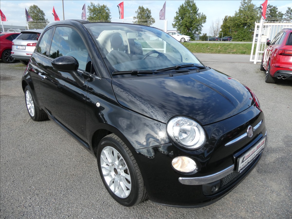 Fiat 500C 1,2 i 51kW klima, 2x kola