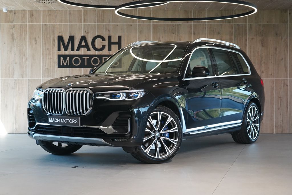 BMW X7 40d xDrive, Laser, Tažné, HUD