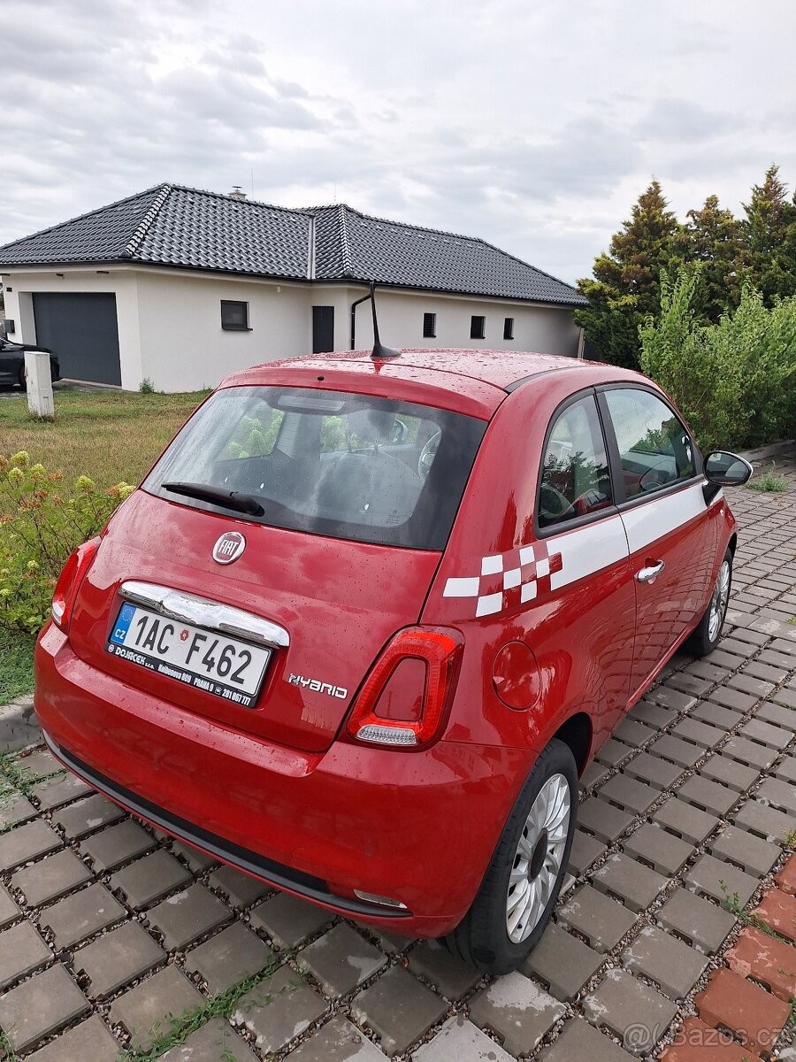 Fiat 500 1,0   Hybrid benzín MAN