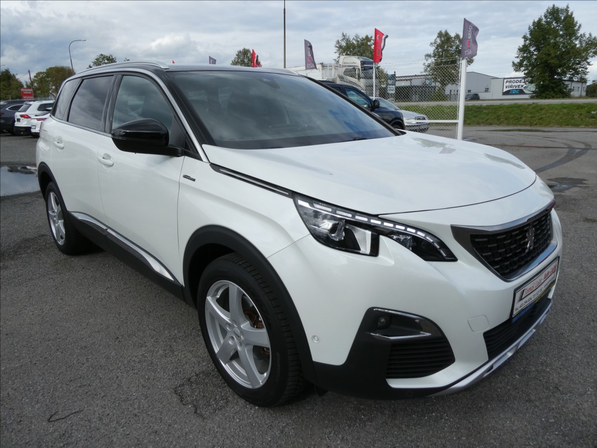 Peugeot 5008 1,6 133kW GT-line AT8,7.míst,DPH