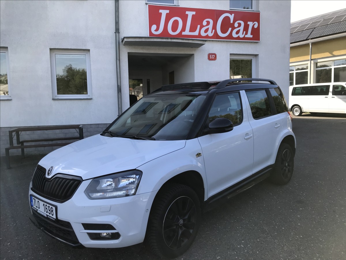 Škoda Yeti 2,0 TDi 4x4 Monte Carlo