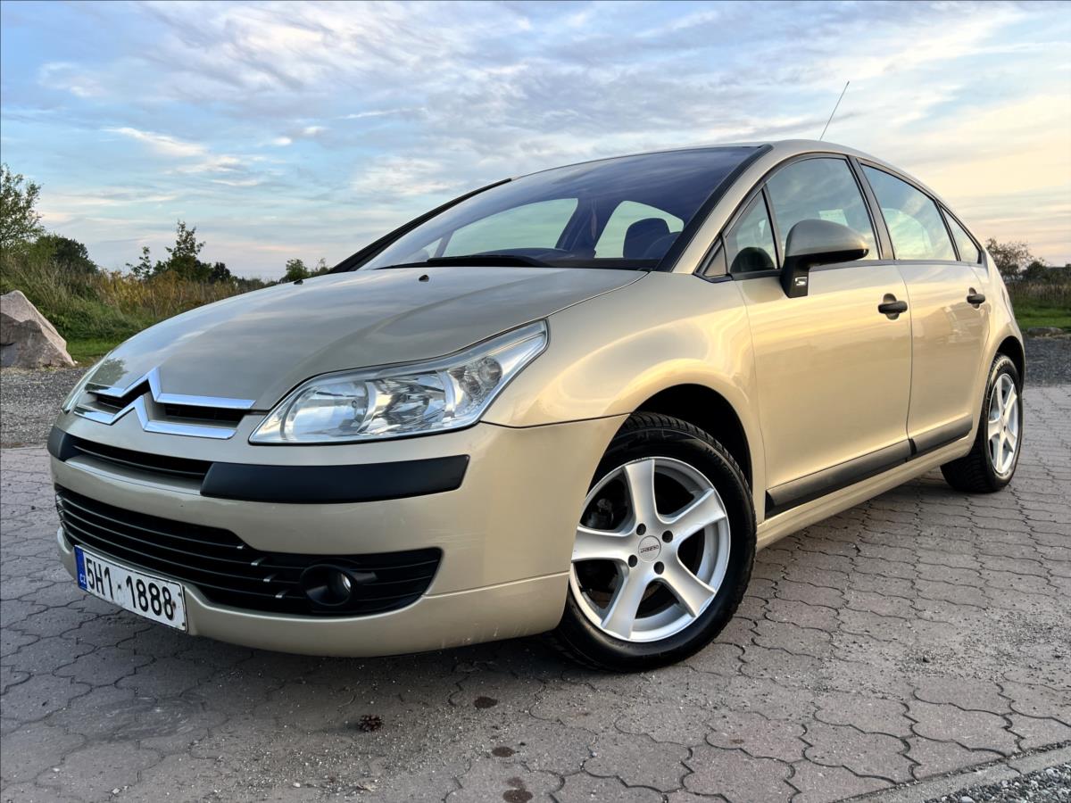 Citroën C4 1,6 16V  KLIMA,TEMP,ČR