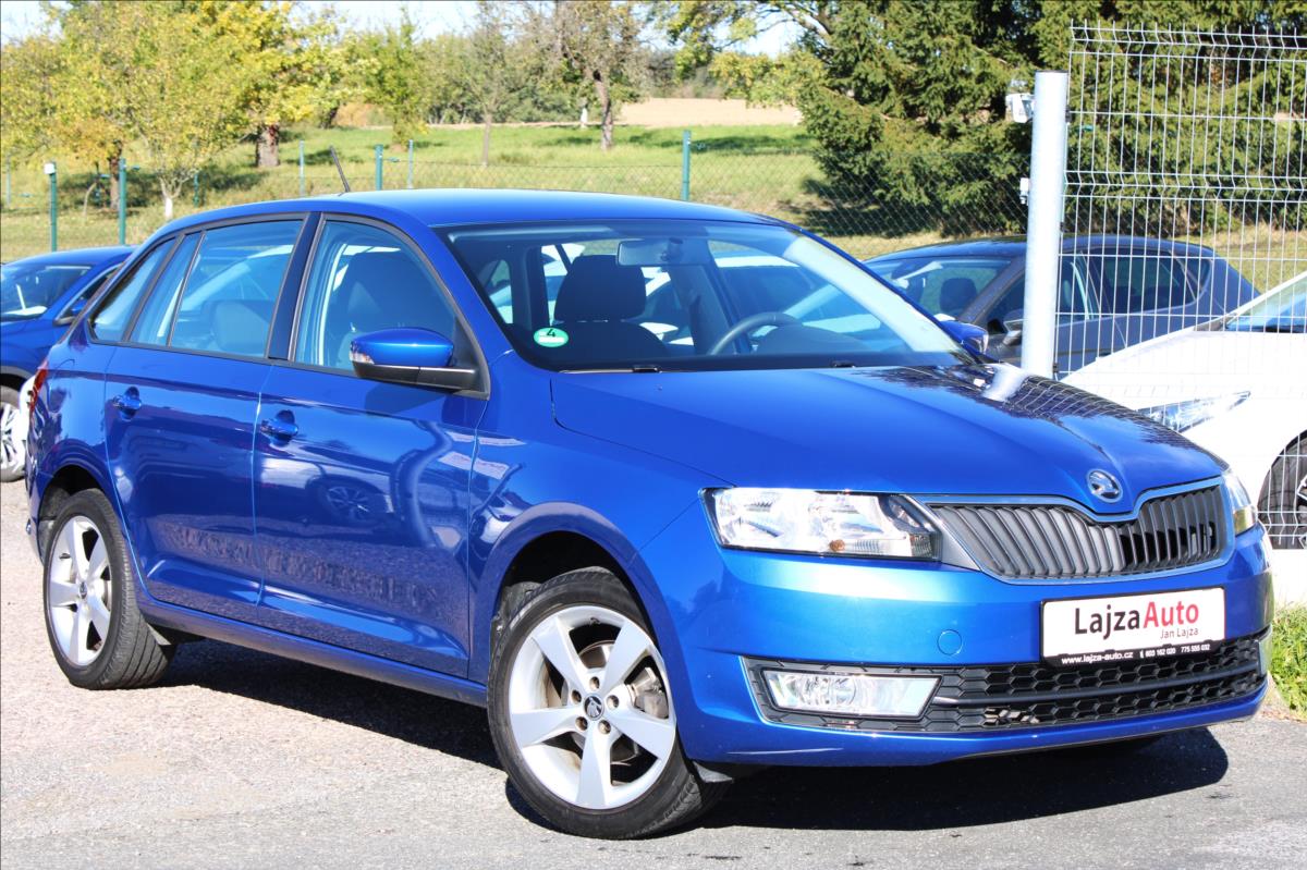 Škoda Rapid 1,2 TSi Spaceback, 1.majitel