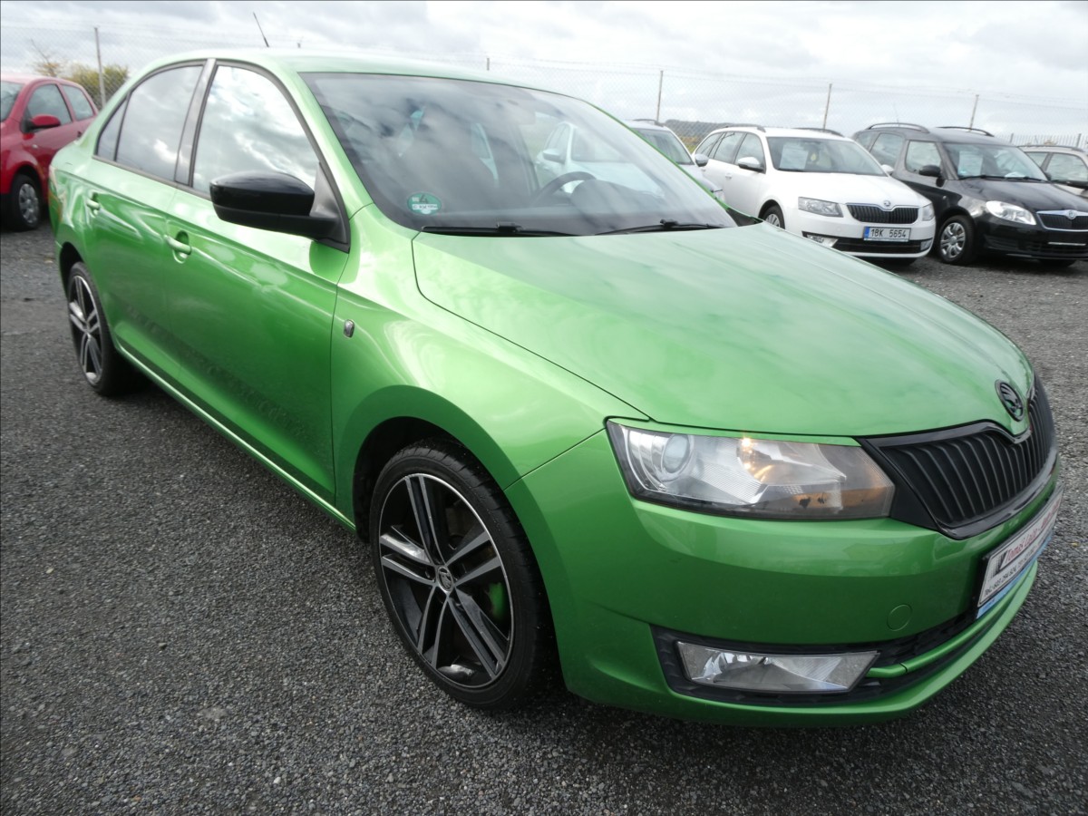 Škoda Rapid 1,2 TSi 77kW po servise,auto klima