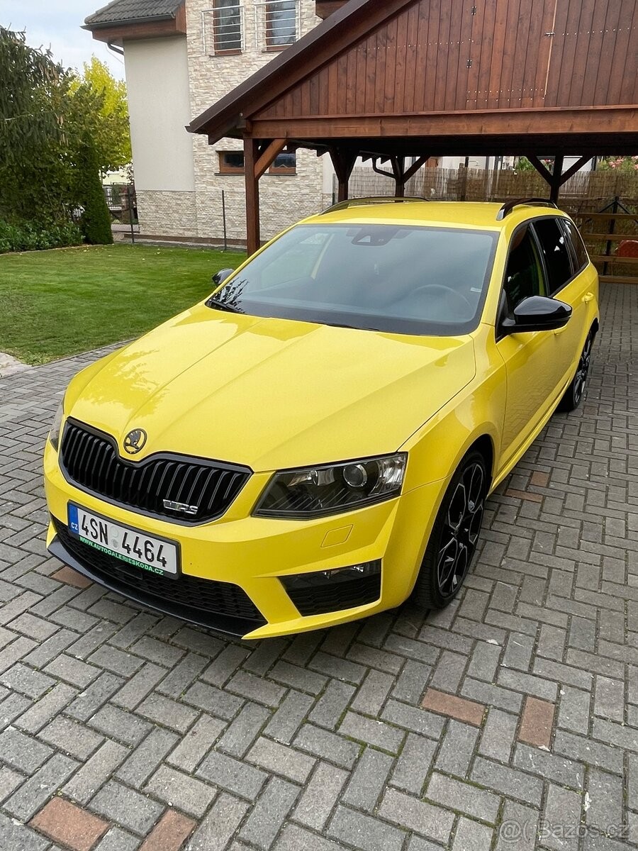 Škoda Octavia RS TDI 135 kw. Manuál, webas